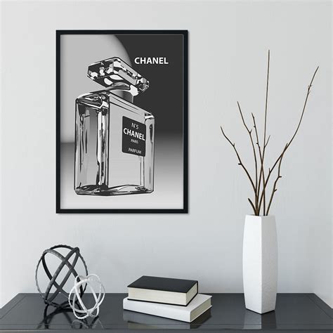 vintage chanel posters|black and white chanel poster.